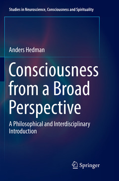 Couverture de l’ouvrage Consciousness from a Broad Perspective