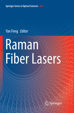 Couverture de l’ouvrage Raman Fiber Lasers