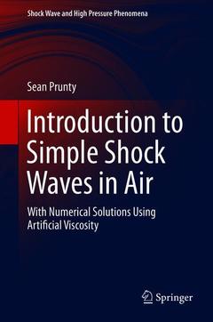 Couverture de l’ouvrage Introduction to Simple Shock Waves in Air