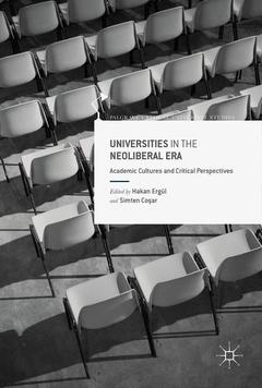 Cover of the book Universities in the Neoliberal Era