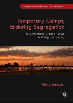 Couverture de l’ouvrage Temporary Camps, Enduring Segregation 