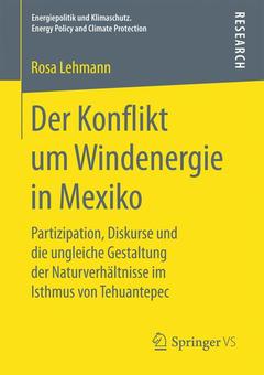 Cover of the book Der Konflikt um Windenergie in Mexiko