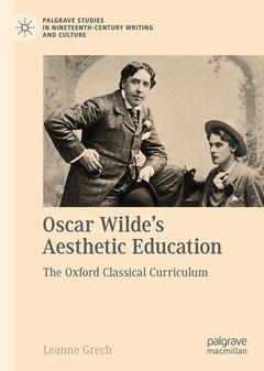 Couverture de l’ouvrage Oscar Wilde's Aesthetic Education