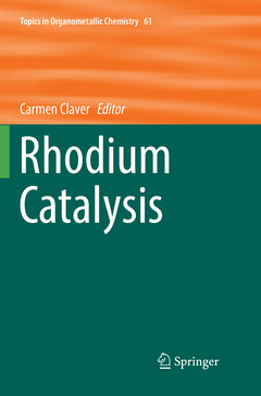 Couverture de l’ouvrage Rhodium Catalysis