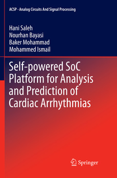 Cover of the book Self-powered SoC Platform for Analysis and Prediction of Cardiac Arrhythmias 