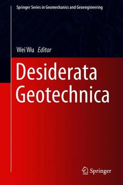 Cover of the book Desiderata Geotechnica