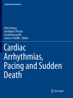 Couverture de l’ouvrage Cardiac Arrhythmias, Pacing and Sudden Death
