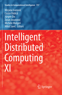Couverture de l’ouvrage Intelligent Distributed Computing XI