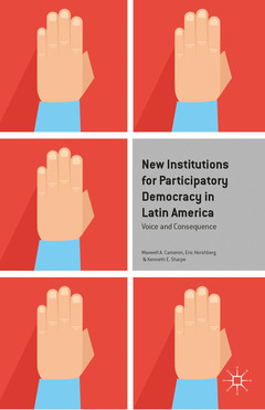 Couverture de l’ouvrage New Institutions for Participatory Democracy in Latin America