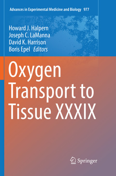 Couverture de l’ouvrage Oxygen Transport to Tissue XXXIX
