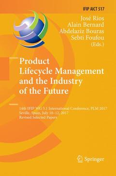 Couverture de l’ouvrage Product Lifecycle Management and the Industry of the Future