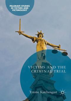 Cover of the book Victims and the Criminal Trial