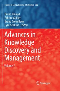 Couverture de l’ouvrage Advances in Knowledge Discovery and Management