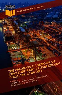 Couverture de l’ouvrage The Palgrave Handbook of Contemporary International Political Economy