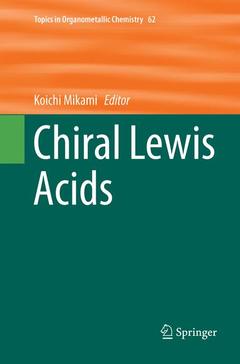 Couverture de l’ouvrage Chiral Lewis Acids