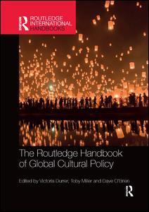 Couverture de l’ouvrage The Routledge Handbook of Global Cultural Policy