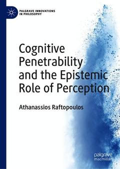 Cover of the book Cognitive Penetrability and the Epistemic Role of Perception