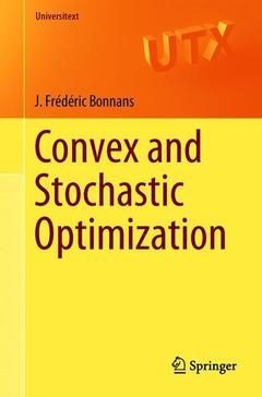 Couverture de l’ouvrage Convex and Stochastic Optimization