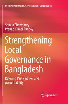 Couverture de l’ouvrage Strengthening Local Governance in Bangladesh