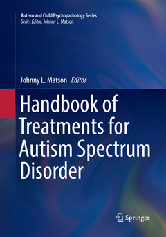 Couverture de l’ouvrage Handbook of Treatments for Autism Spectrum Disorder 