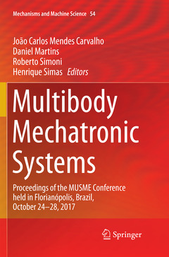 Couverture de l’ouvrage Multibody Mechatronic Systems