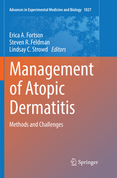 Couverture de l’ouvrage Management of Atopic Dermatitis