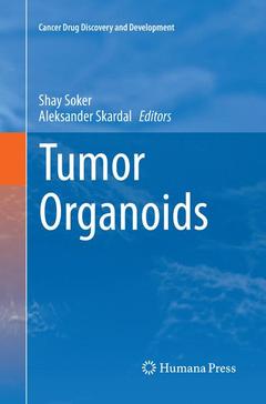 Couverture de l’ouvrage Tumor Organoids