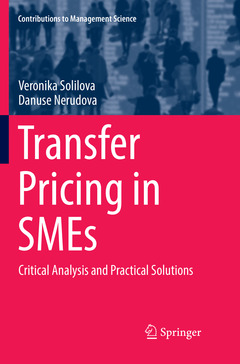Cover of the book Transfer Pricing in SMEs
