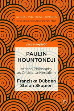 Cover of the book Paulin Hountondji