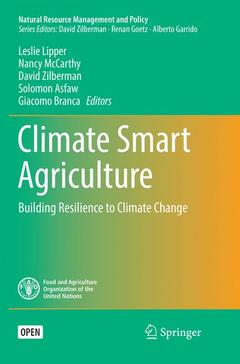 Couverture de l’ouvrage Climate Smart Agriculture 