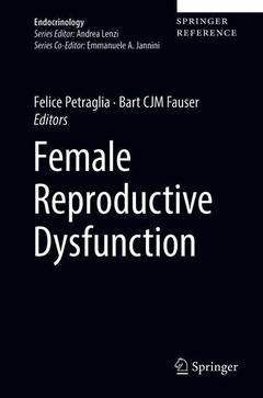 Couverture de l’ouvrage Female Reproductive Dysfunction