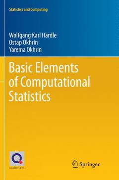 Couverture de l’ouvrage Basic Elements of Computational Statistics