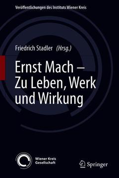 Cover of the book Ernst Mach - Zu Leben, Werk und Wirkung