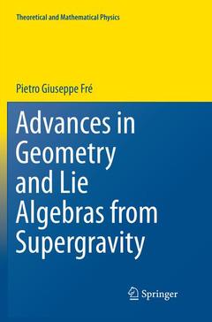 Couverture de l’ouvrage Advances in Geometry and Lie Algebras from Supergravity