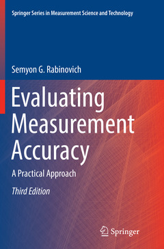 Couverture de l’ouvrage Evaluating Measurement Accuracy