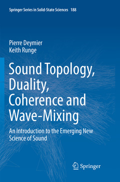 Cover of the book Sound Topology, Duality, Coherence and Wave-Mixing