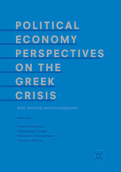 Couverture de l’ouvrage Political Economy Perspectives on the Greek Crisis