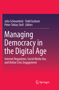 Couverture de l’ouvrage Managing Democracy in the Digital Age