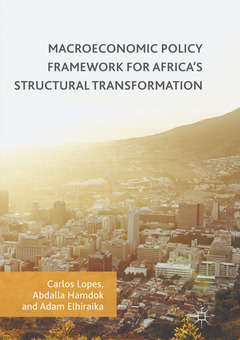Couverture de l’ouvrage Macroeconomic Policy Framework for Africa's Structural Transformation