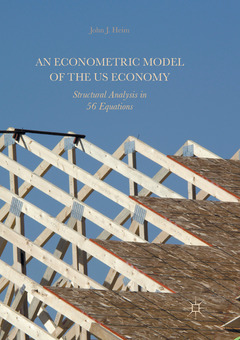 Couverture de l’ouvrage An Econometric Model of the US Economy