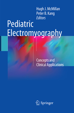 Couverture de l’ouvrage Pediatric Electromyography