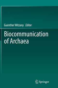 Cover of the book Biocommunication of Archaea