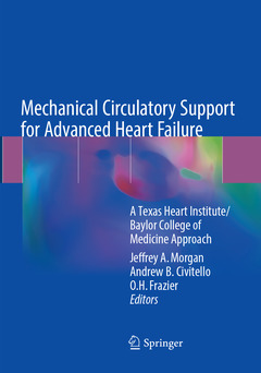 Couverture de l’ouvrage Mechanical Circulatory Support for Advanced Heart Failure 