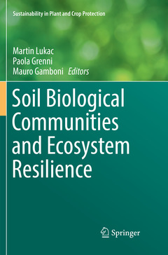 Couverture de l’ouvrage Soil Biological Communities and Ecosystem Resilience