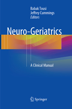 Couverture de l’ouvrage Neuro-Geriatrics