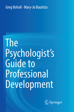 Couverture de l’ouvrage The Psychologist's Guide to Professional Development
