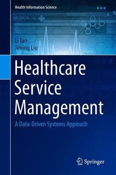 Couverture de l’ouvrage Healthcare Service Management