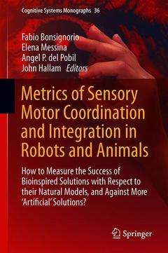 Cover of the book Metrics of Sensory Motor Coordination and Integration in Robots and Animals