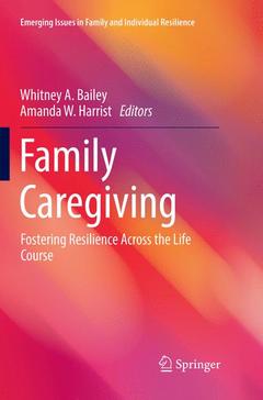 Couverture de l’ouvrage Family Caregiving