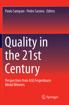 Couverture de l’ouvrage Quality in the 21st Century